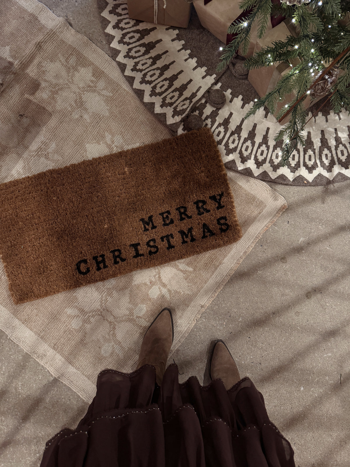 Karina Wool Tree Skirt