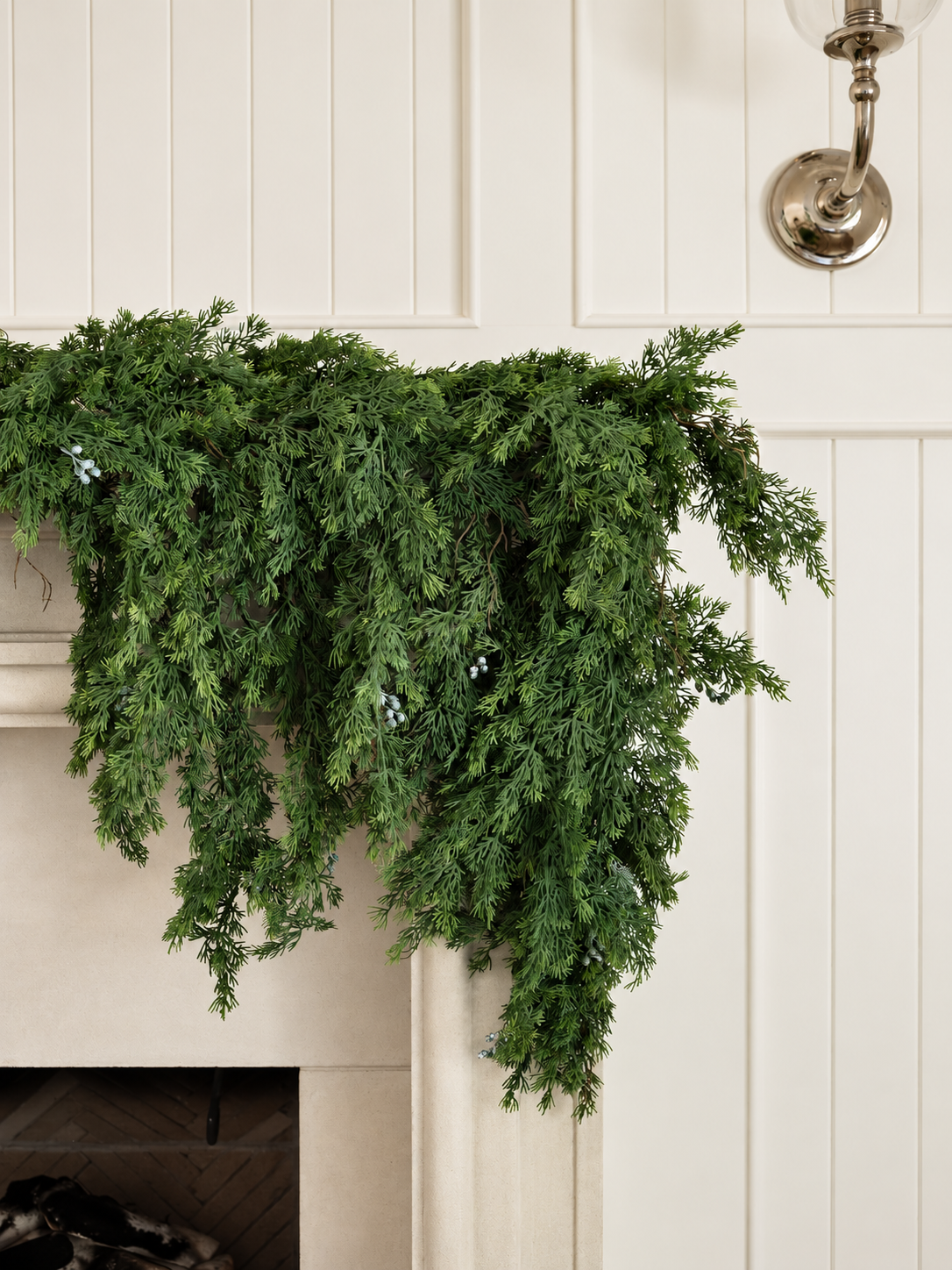 Cascading Cedar Garland - 6'