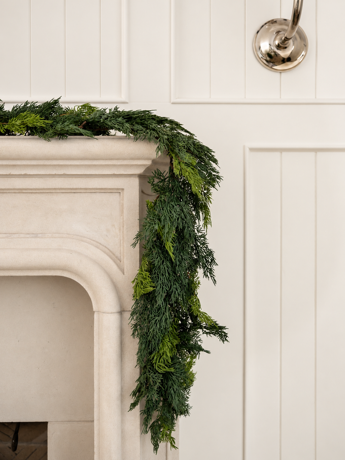 Holiday Ranch Cedar Garland - 6'