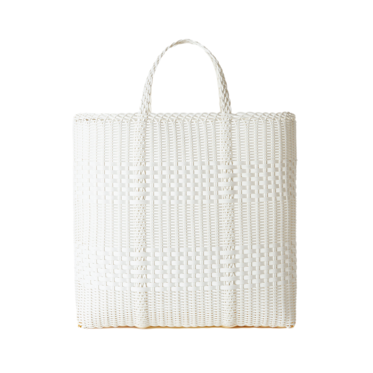 Lace Large Tote - Greyish-White