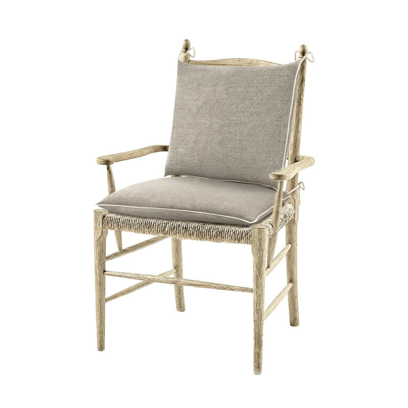 Layton Ladder Back Arm Chair - Oak