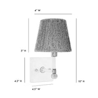 Piper Sconce - Natural