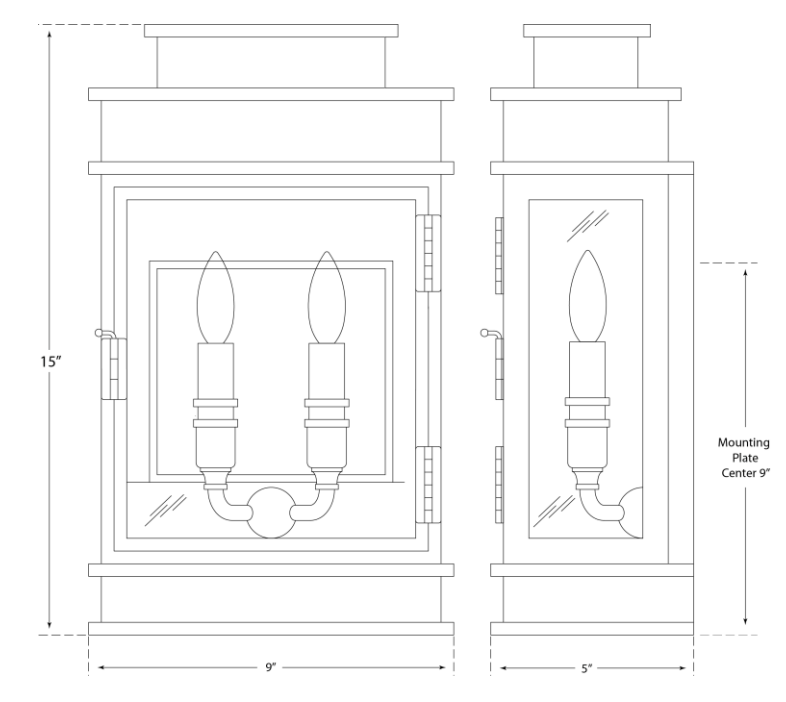 Linear Lantern Short