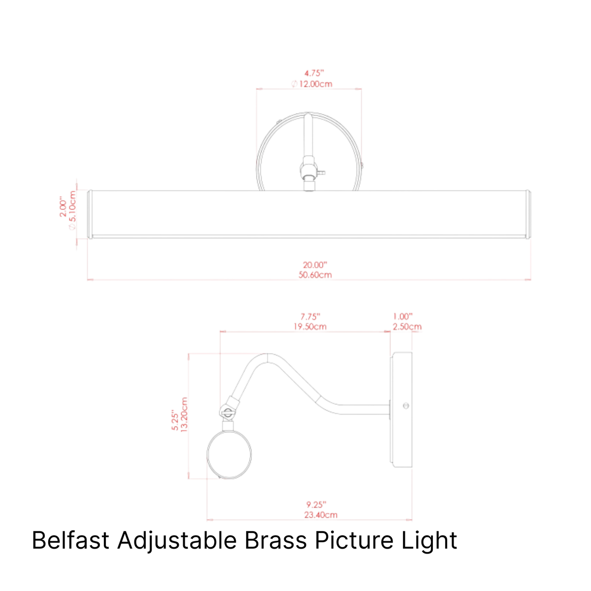 Hamilton Adjustable Picture Light