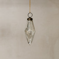 Silver Mercury Glass Ornament