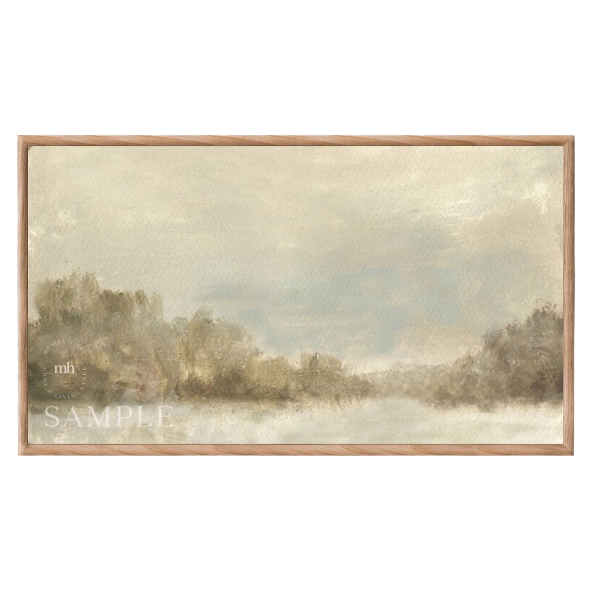 Winterscape No. 01 - Digital TV Art