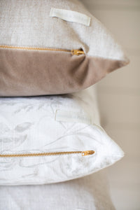 Henry Pillow Cover - Parchment