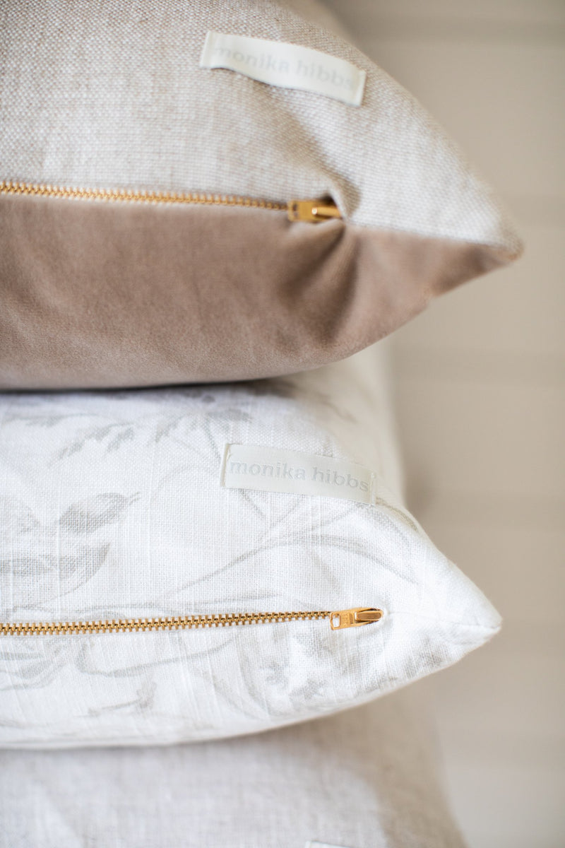 Henry Pillow Cover - Parchment