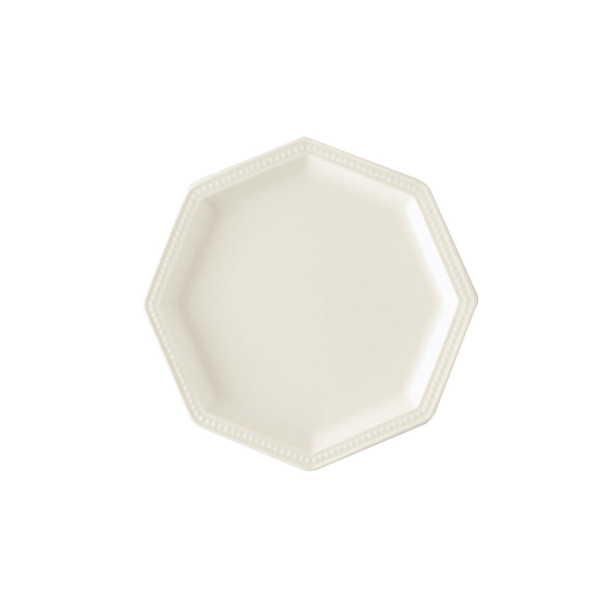 Gatis Petite Plate - Vanilla White