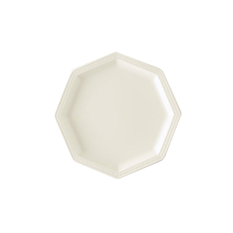 Gatis Petite Plate - Vanilla White