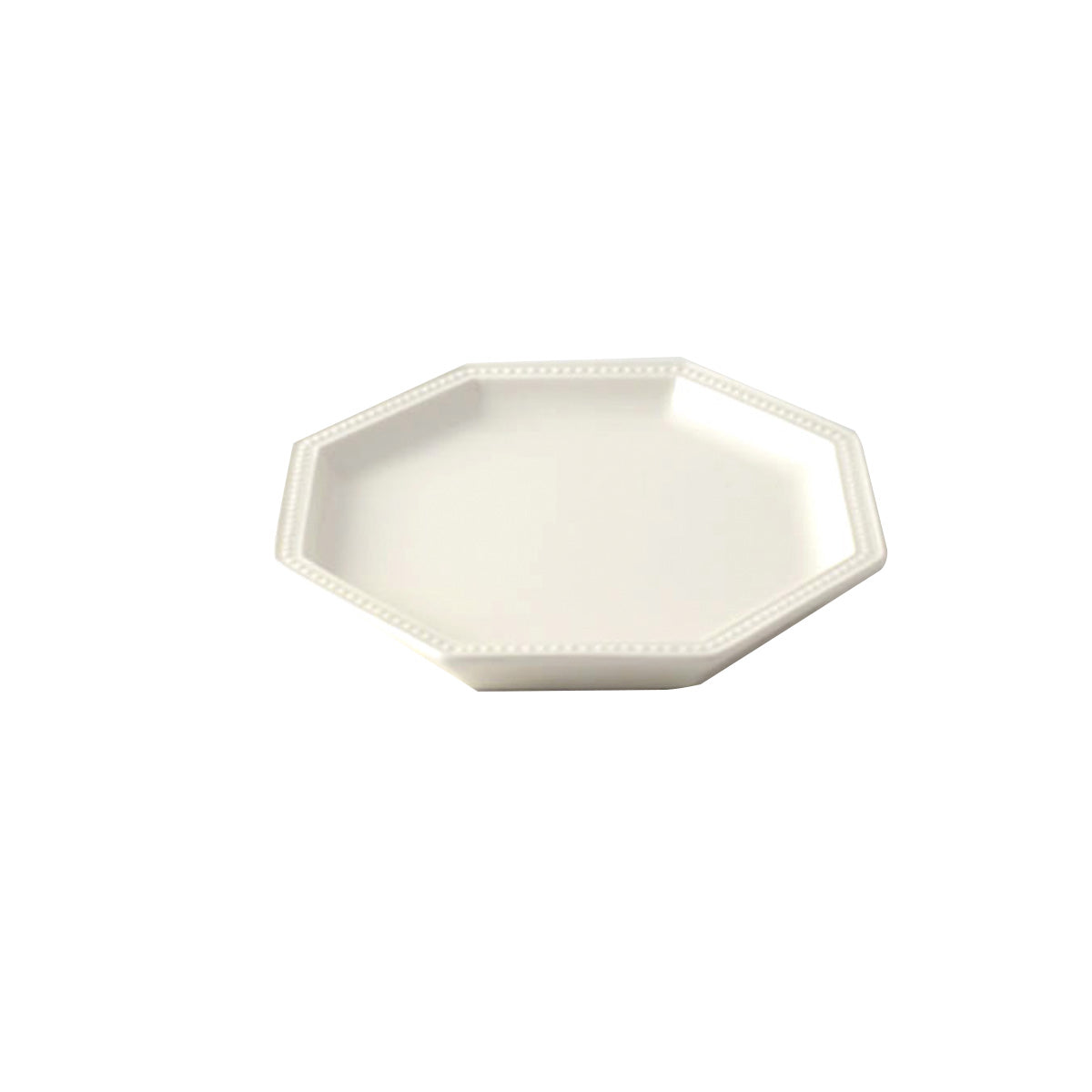 Gatis Petite Plate - Vanilla White