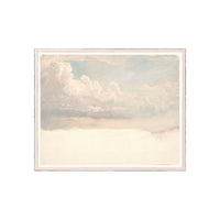 Pastel Clouds Framed Artwork