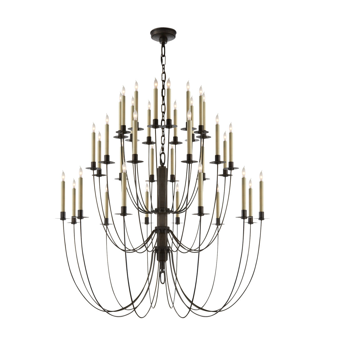 Erika Three-Tier Chandelier