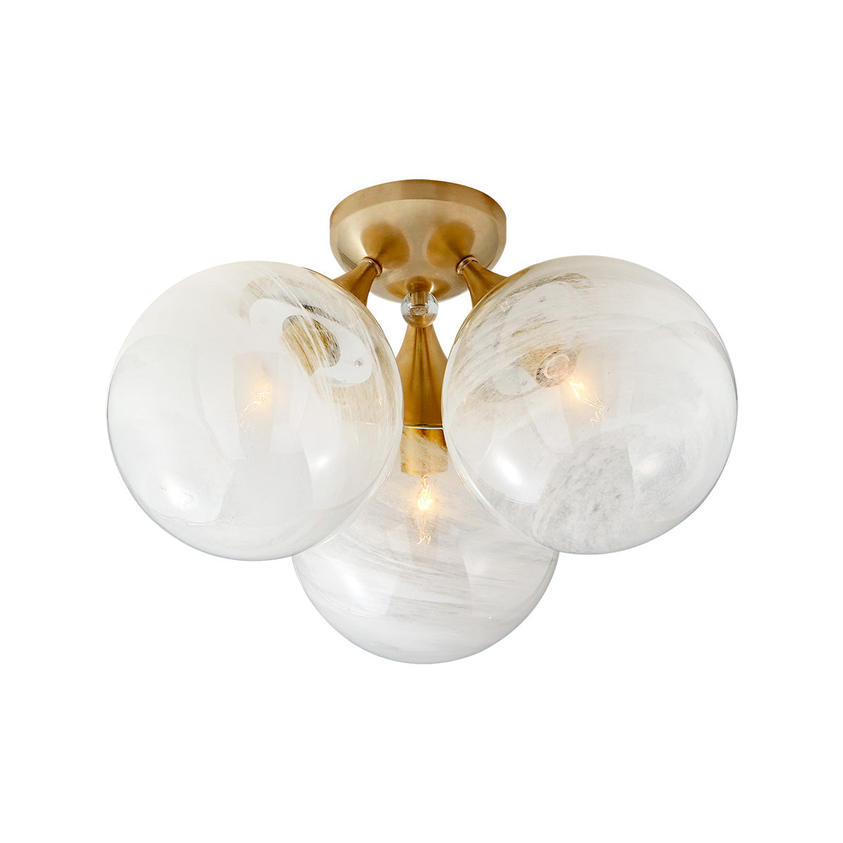 Cristol Large Triple Flush Mount