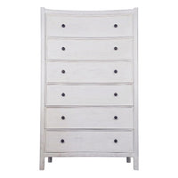 Hampton 6 Drawer Chest Noir White Wash 60 Hampton 6 Drawer Chest Noir White Wash 60