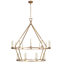 Darlana Extra Large Two-Tier Chandelier