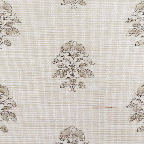 MH Wallpaper - Iris in Grasscloth | Blush