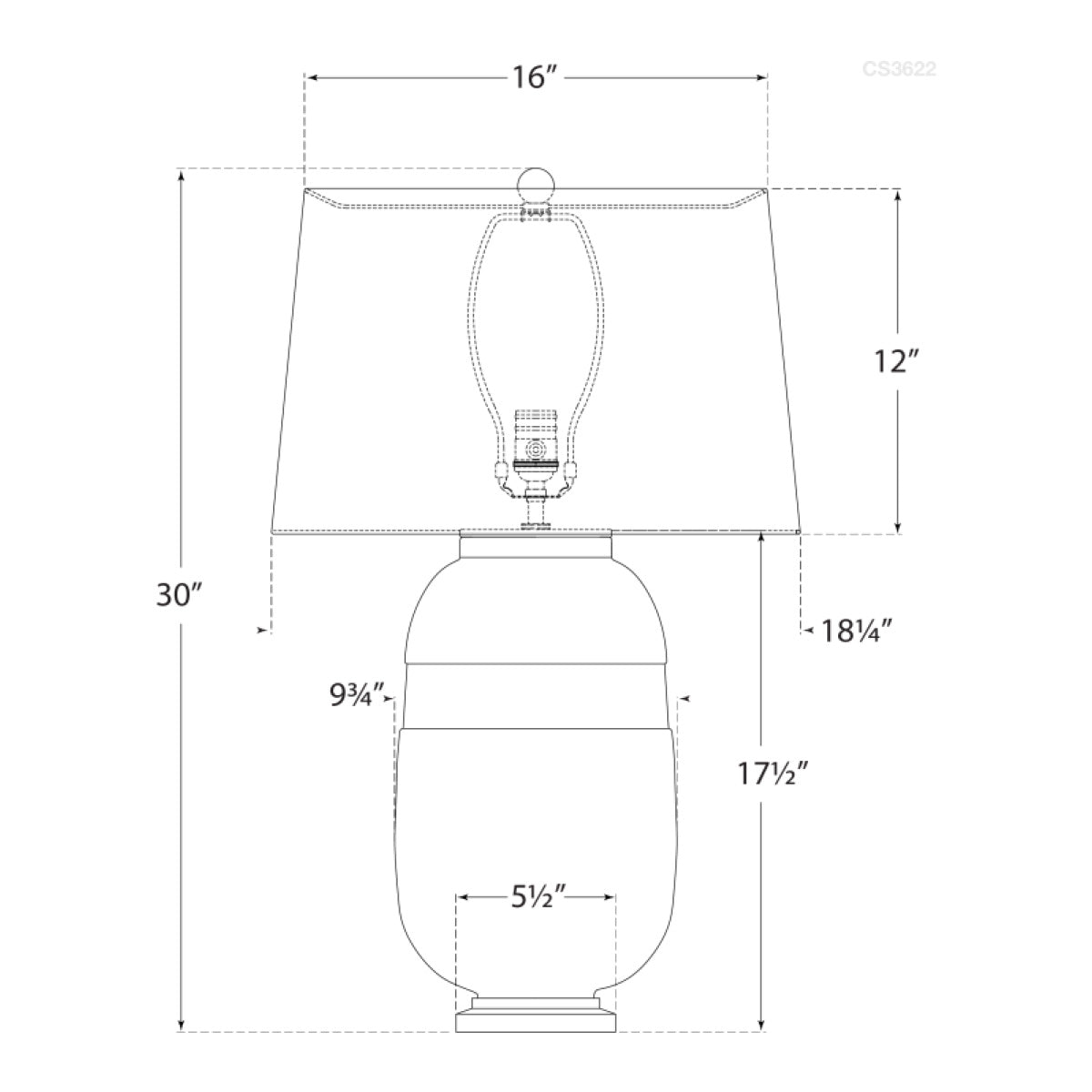 Newcomb Table Lamp