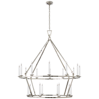 Darlana Extra Large Two-Tier Chandelier