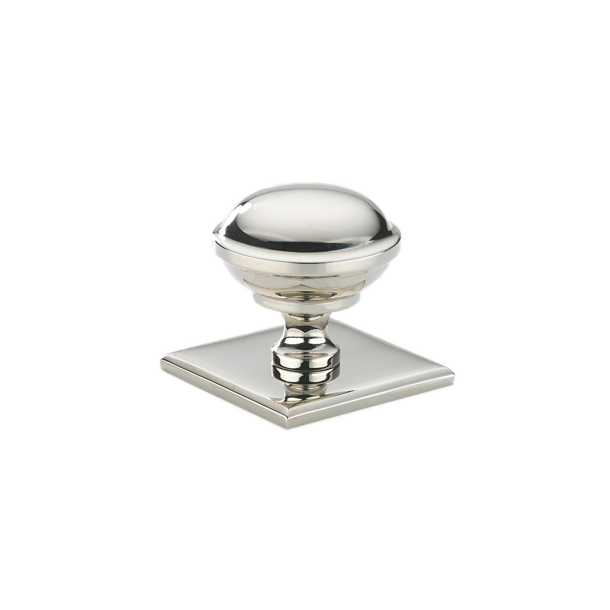 Queslett Knob with Square Backplate