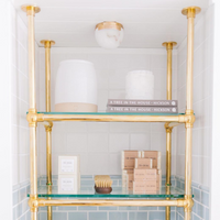 Melange Solitaire Flush Mount