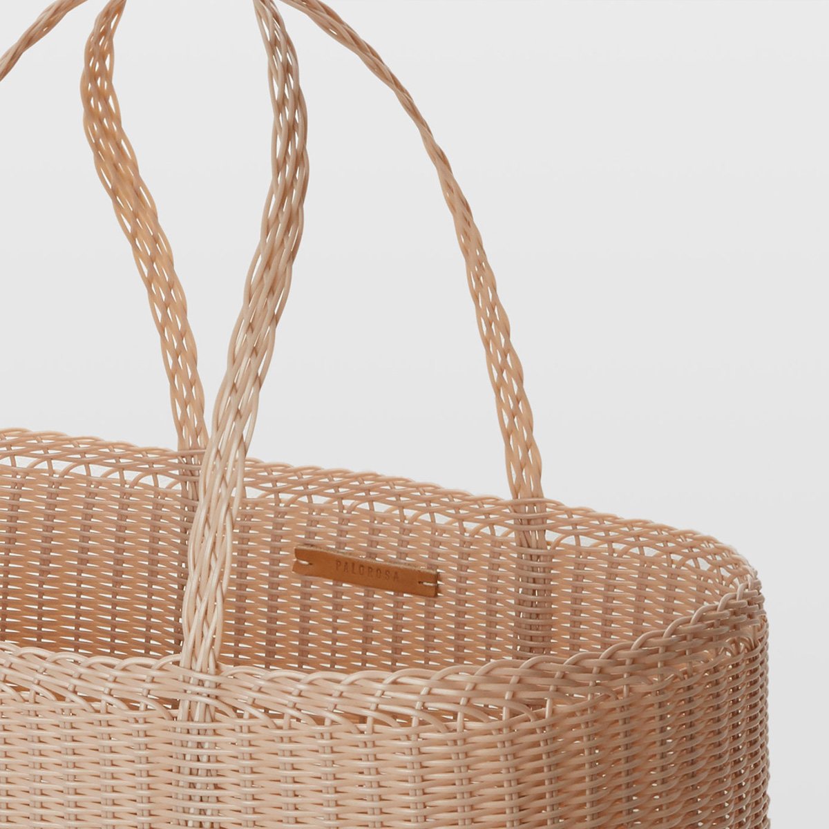 Basket Large Tote - Powder