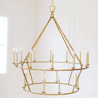 Darlana Extra Large Two-Tier Chandelier