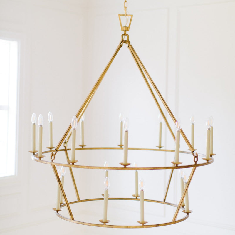 Darlana Extra Large Two-Tier Chandelier